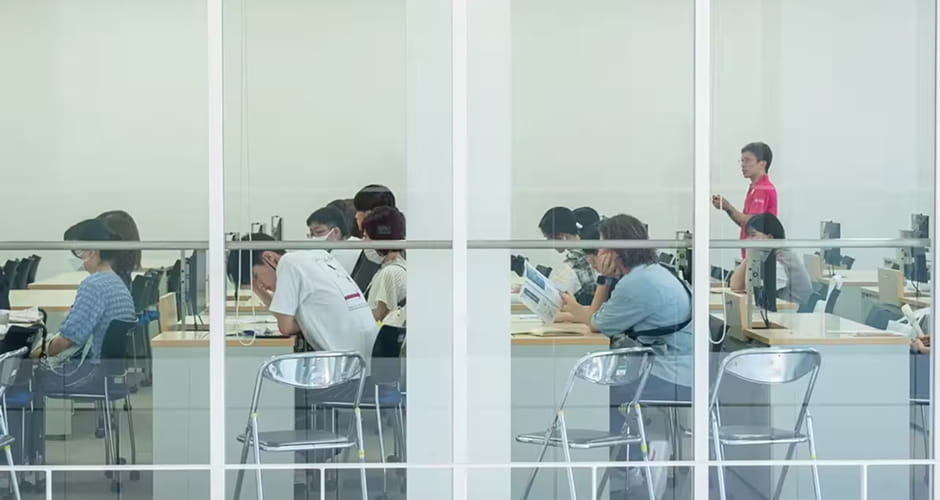 模擬授業の様子